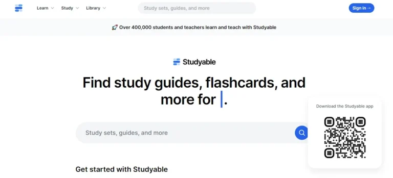 Studyable App