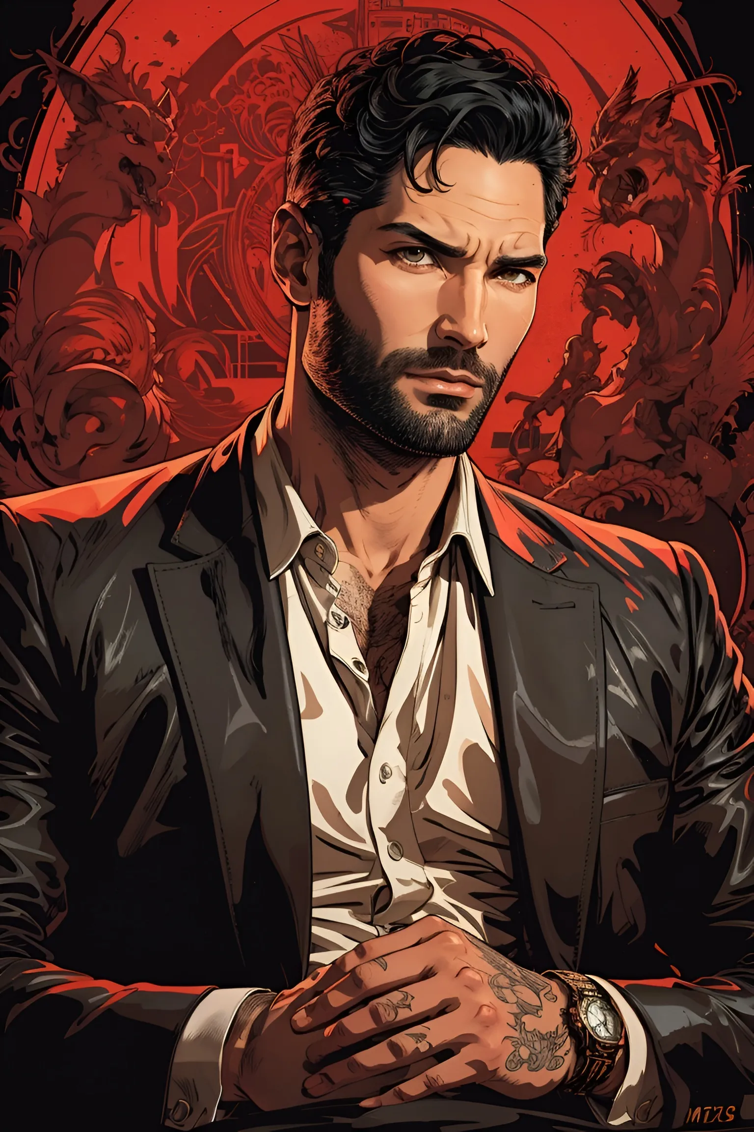 Lucifer Movie Character Prompts for Leonardo AI