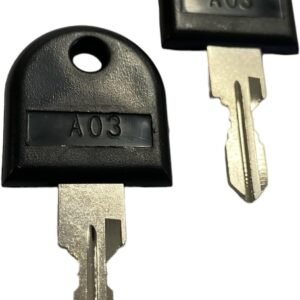 2 Keys for Yukon/Harbor Freight Toolboxes Codes A00-A23 SafeCo Brands (A17)