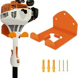 Garage Organizer Wall Hanger - Garden Tool Rack for Grass Trimmer, Hedge Trimmer, Garage Tools, 1 Pack