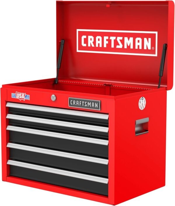 CRAFTSMAN S2000 26 in 5-Drawer Metal Tool Chest (CMST98263RB)