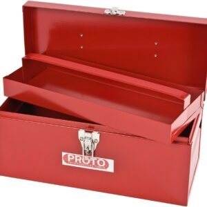 Stanley Proto J9954-NA Proto General Purpose Tool Box Red, 14"L X 6"D X 6-1/2"H