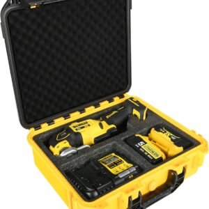 Case for Dewalt Oscillating Multi Tool: Hard Carrying Case Storage Organizer Tool Box for Dewalt 20V Max Cordless Multitool Oscillating DCS356 | DCS354 | DCS353 | Battery | Charger | Tool Accessories