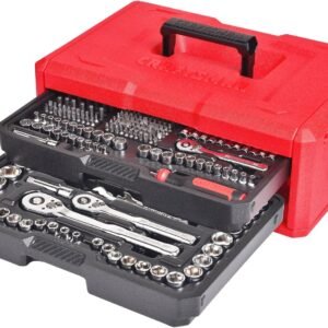 CRAFTSMAN Mechanics Tool Set, 256-Piece Hand Tool and Socket Set with 2-Drawer Tool Box (CMMT45256)